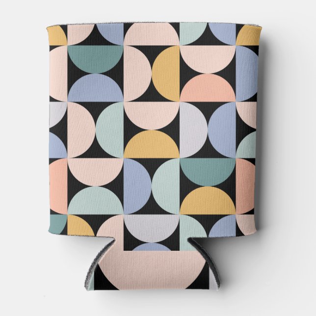 Minimale Geometrie: Skandinavisches Kunstwerk Post Dosenkühler (Vorderseite)