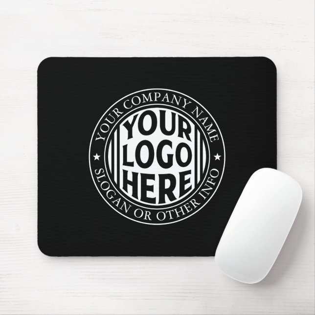 Minimale Geschäftsnamen und benutzerdefiniertes Ma Mousepad (Mit Mouse)