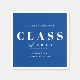 Minimale Graduierungspartei Serviette