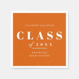 Minimale Graduierungspartei Serviette