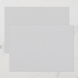 Minimale graue Punkte-Muster  Feiertagskarte