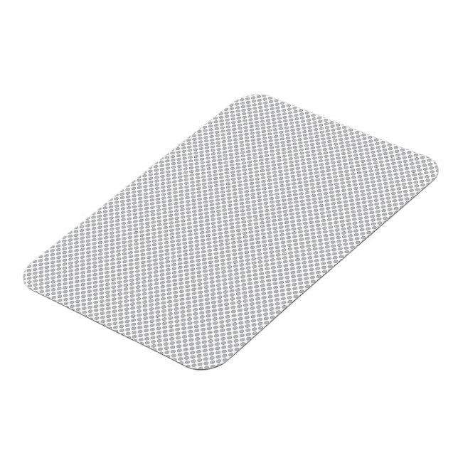 Minimale graue Punkte-Muster  Magnet (Linke Seite)