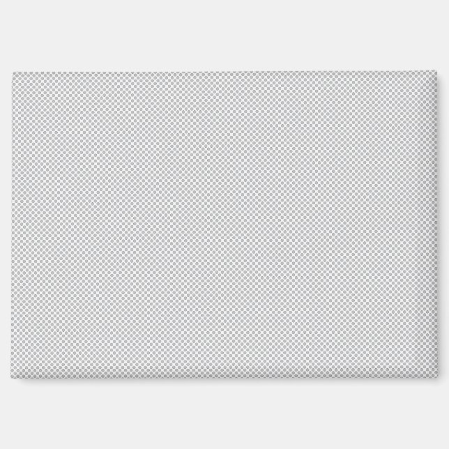 Minimale graue Punkte-Muster  Magnet (Vorderseite)