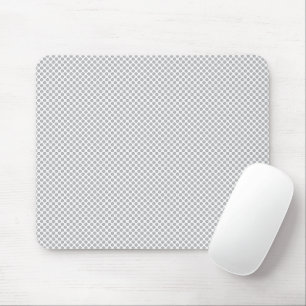 Minimale graue Punkte-Muster Mousepad