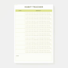 Minimale grüne tägliche Checklisten-Planer-Design