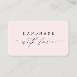 Minimale Handhabung mit benutzerdefiniertem Liebe- Visitenkarte
