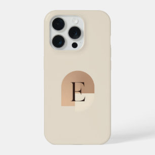 Minimale Handyhülle Buchstabe E – Ästhetisches Mon iPhone 15 Pro Hülle