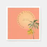 Minimale Hochzeit am Mittelmeer Beach Sunset