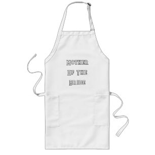 Minimale Hochzeitsgeschenke für die Mutter der Bra Lange Schürze