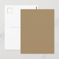 Minimale Kaffee-Postkartenvorlage – Anpassbar