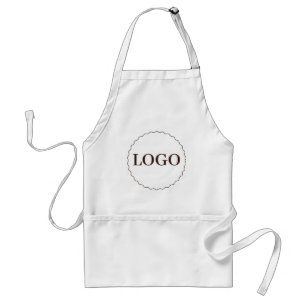 Minimale Kaffee-Shop-Logo-Schürze Schürze