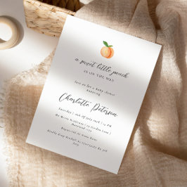 Minimale Kinderdusche Einladung