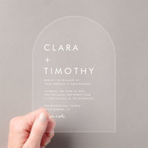 Minimale klassische Schrift moderne Hochzeitseinla