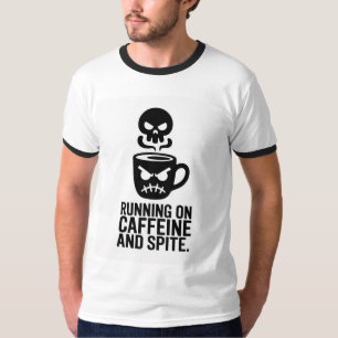 Minimale Koffein-Stimmungs-Tee T-Shirt