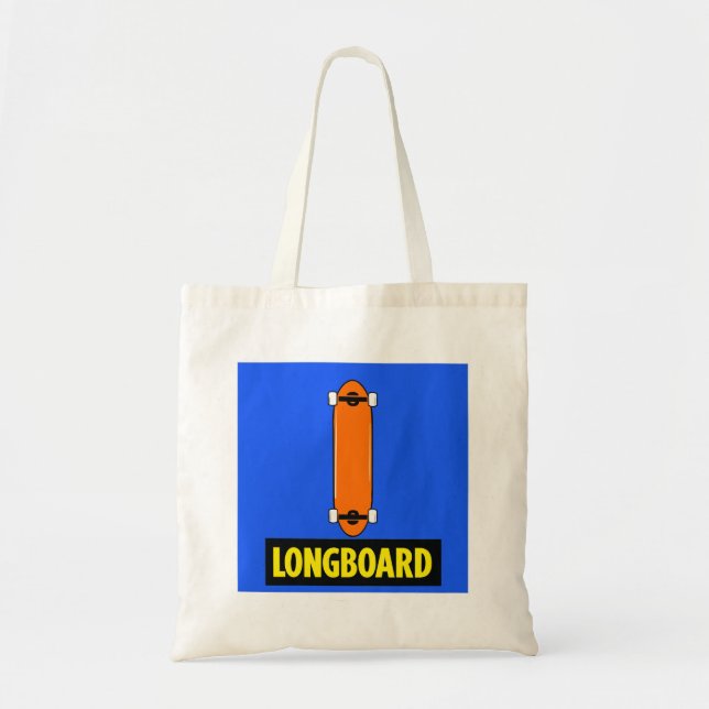 Minimale Longboard  Tragetasche (Vorne)