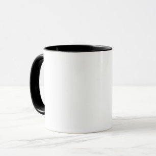 Minimale Luxus-Weiß-Kaffeetasse   Benutzerdefinier Tasse