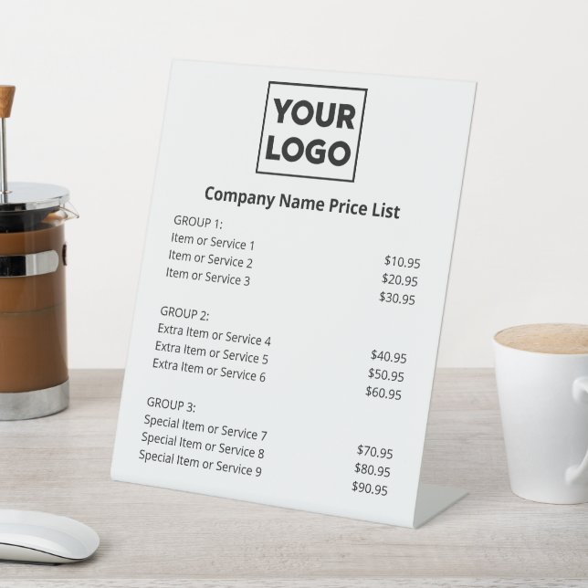 Minimale Mindestpreise für kundenspezifische Firme Sockelschild (In SItu)