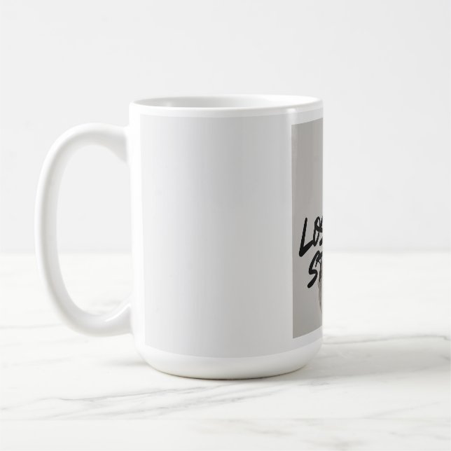 Minimale Mode-Zitat Kaffeetasse (Links)