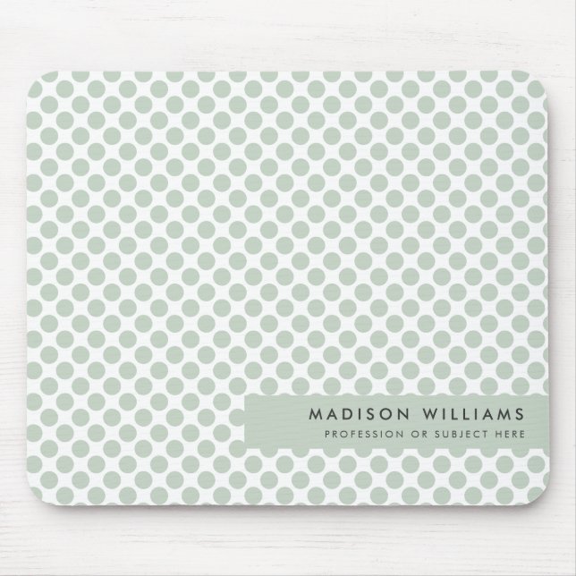 Minimale moderne Dot Mouse Pad Mousepad (Vorne)
