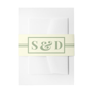 Minimale moderne editierbare Hochzeit Einladungsbanderole