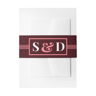 Minimale moderne editierbare Hochzeit Einladungsbanderole