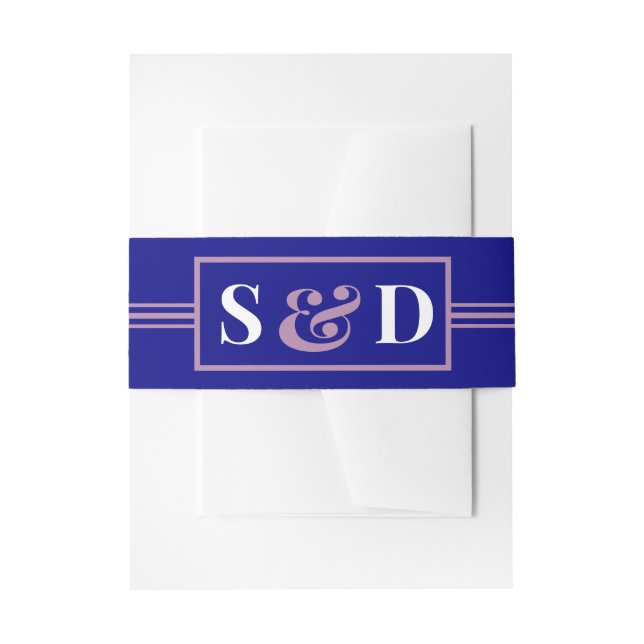 Minimale moderne editierbare Hochzeit Einladungsbanderole (Vorderseite Beispiel)
