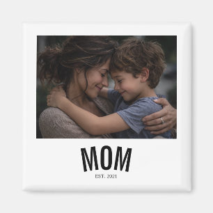 Minimale Mom-Einrichtungs-Foto Magnet
