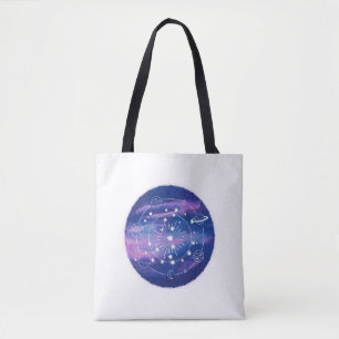 Minimale Mond-Galaxie-Gestaltung Kosmische Ästhe