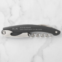 Minimale Monogramm Einmalige Save the Date Einladu
