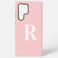 Minimale Monogramm Modernes Rosa
