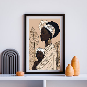 Minimale Mutter - Das Wesen der afrikanischen Mutt Poster