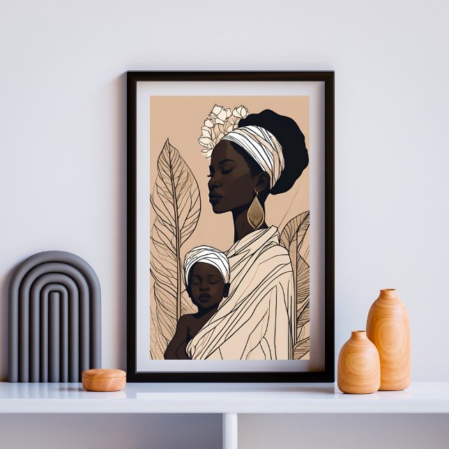 Minimale Mutter - Das Wesen der afrikanischen Mutt Poster (Von Creator hochgeladen)