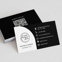 Minimale professionelle benutzerdefinierte Logo-QR