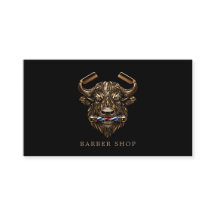 Minimale professionelle Herrenbarbier-Bronze Büffe