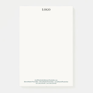 Minimale professionelle Luxusgüter Post-it Klebezettel