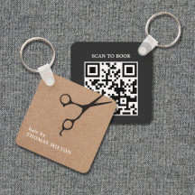 Minimale QR-Code-Terminbuchung für Salons