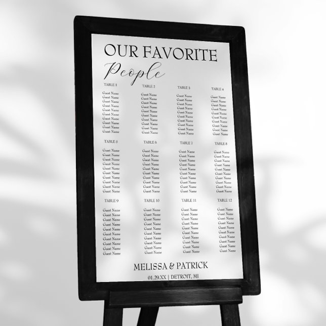 Minimale Schwarz-Weiß-Hochzeitskizze Acrylschild (Von Creator hochgeladen)