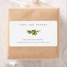 Minimale Schwarz-Weiß-Pine-Branch-Foliage