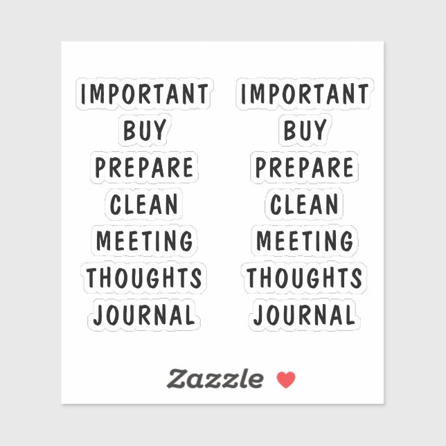 Minimale Schwarz-weiße Planer-Taskkarten Aufkleber (Blatt)