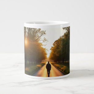 Minimale Silhouette Tasse