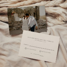 Minimale Skript-Foto-Overlay-Hochzeit