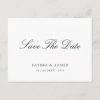 Minimale Skripte islamische Muslime Save the Date