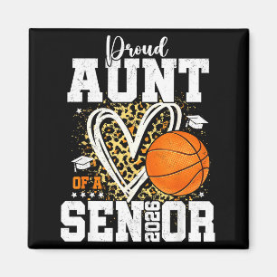 Minimale stolze Tante 2026 Senior Absolventin Magnet