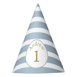 Minimale Streifen Custom Geburtstagsparty Hat Partyhütchen