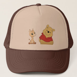 Minimale Tierillustrationsmütze Truckerkappe