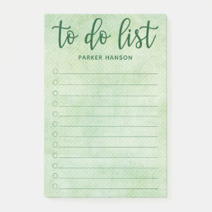Minimale To-Do-Liste Post-it Klebezettel