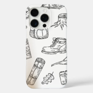 Minimale Typografie-Ästhetik-Handyhülle Outdoor iPhone 16 Pro Hülle
