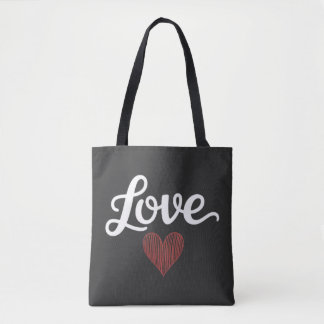 Minimale Typografie für Liebesherzen Romantisches