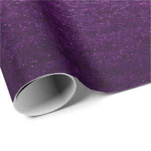 Minimale ultraviolette lila Ametyst Pflaume Geschenkpapier