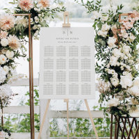 Minimale und schicke Seite Green Wedding Seating C